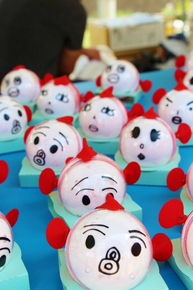 く　金魚バスボール